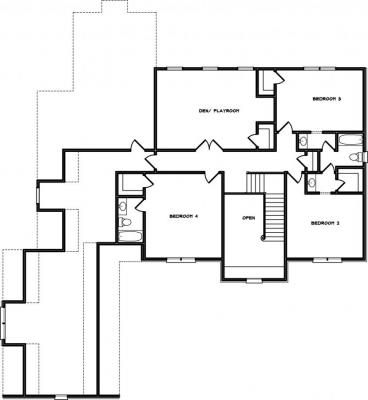 Home Plan - Second Level