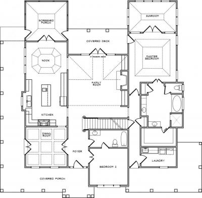 Home Plan - Main Level