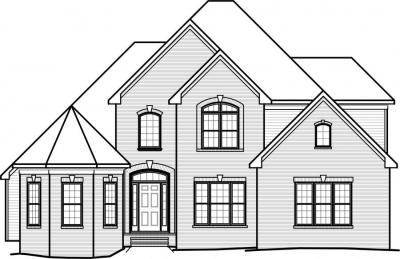 Home Plan - Front View