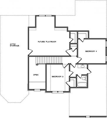 Home Plan - Second Level