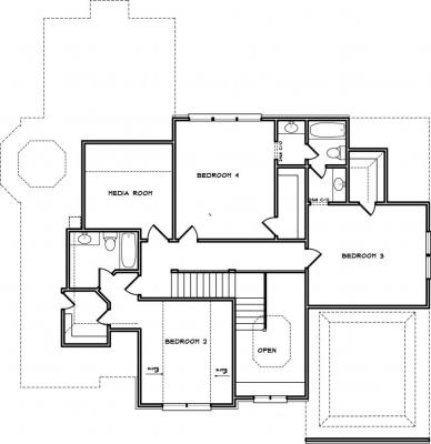 Home Plan - Second Level