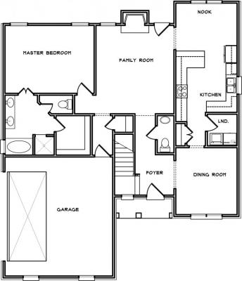 Home Plan - Main Level