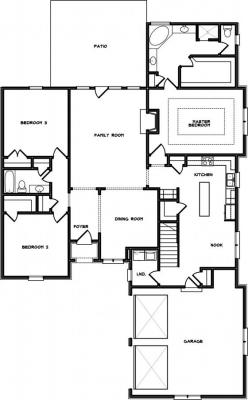 Home Plan - Main Level