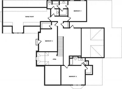 Home Plan - Second Level