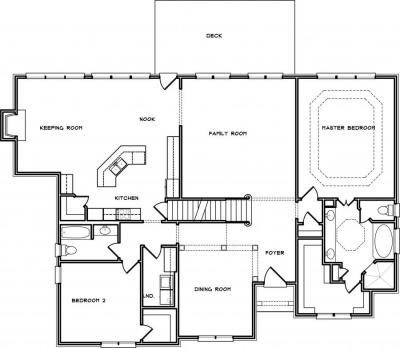 Home Plan - Main Level