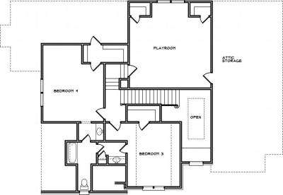 Home Plan - Second Level