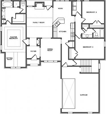 Home Plan - Main Level