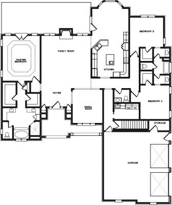 Home Plan - Main Level