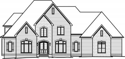 Home Plan - Front View