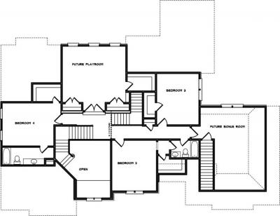 Home Plan - Second Level