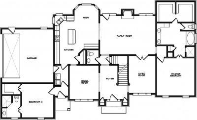 Home Plan - Main Level