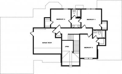 Home Plan - Second Level