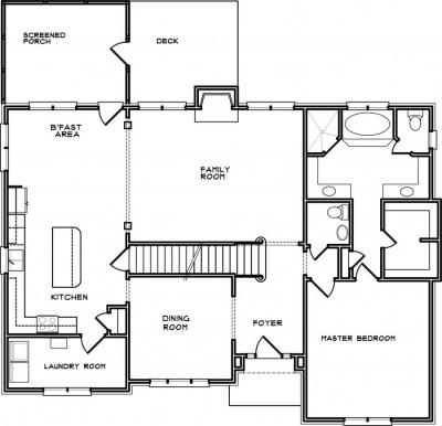 Home Plan - Main Level