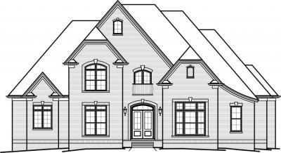 Home Plan - Front View