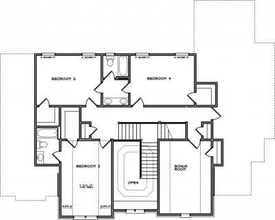 Home Plan - Second Level