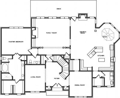 Home Plan - Main Level