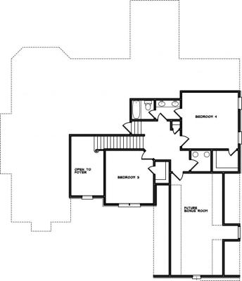 Home Plan - Second Level