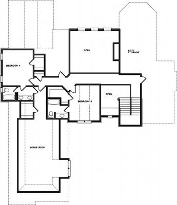 Home Plan - Second Level