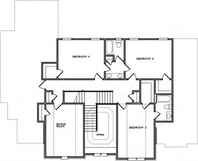 Home Plan - Second Level