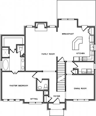 Home Plan - Main Level