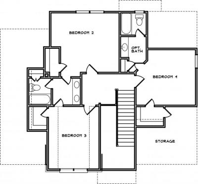 Home Plan - Second Level