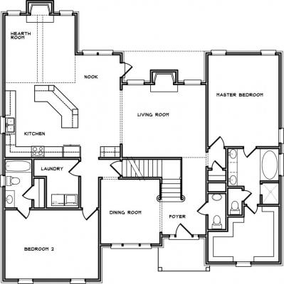 Home Plan - Main Level