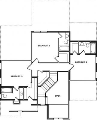 Home Plan - Second Level