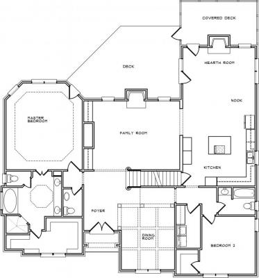 Home Plan - Main Level