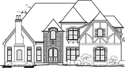 Home Plan - Front View