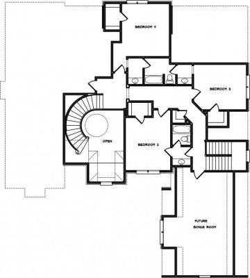 Home Plan - Second Level