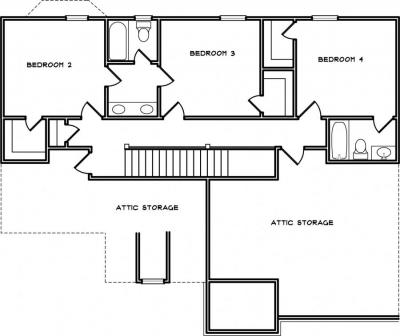 Home Plan - Second Level