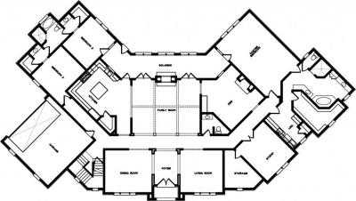 Home Plan - Main Level