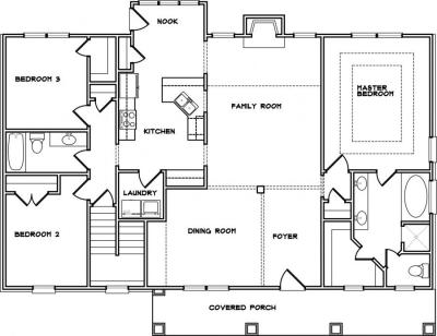 Home Plan - Main Level