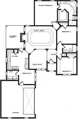 Home Plan - Main Level