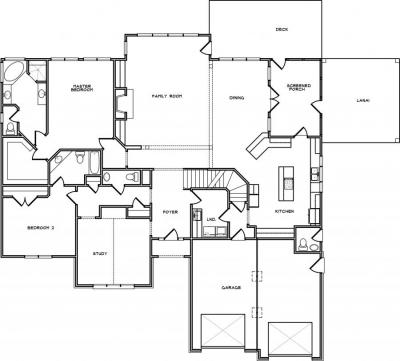 Home Plan - Main Level