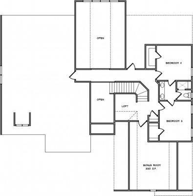 Home Plan - Second Level