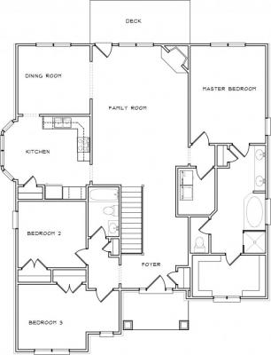 Home Plan - Main Level