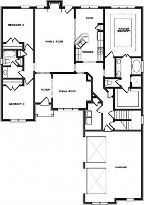 Home Plan - Main Level