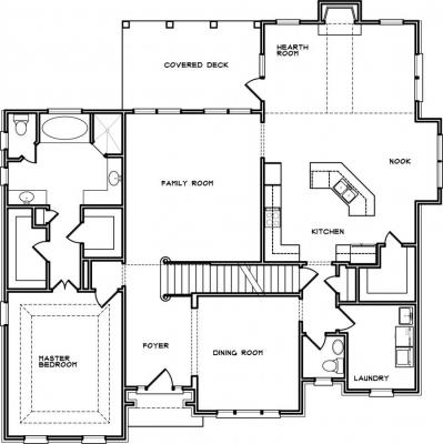 Home Plan - Main Level