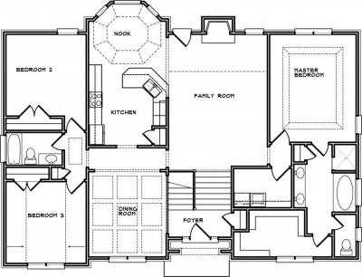 Home Plan - Main Level