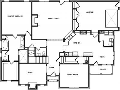 Home Plan - Main Level