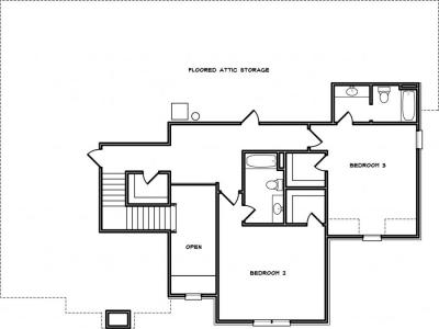 Home Plan - Second Level