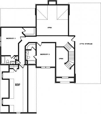 Home Plan - Second Level