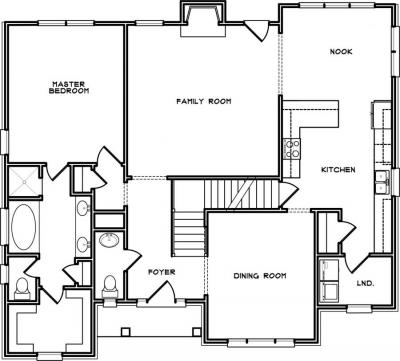 Home Plan - Main Level