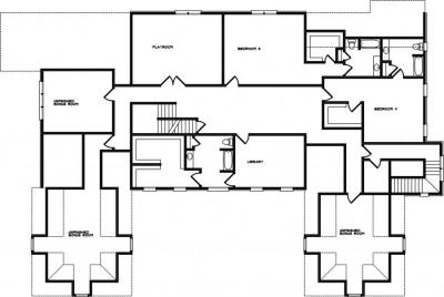 Home Plan - Second Level