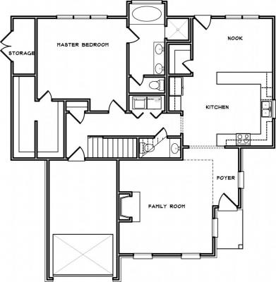 Home Plan - Main Level