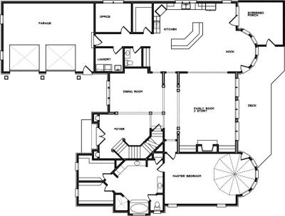 Home Plan - Main Level