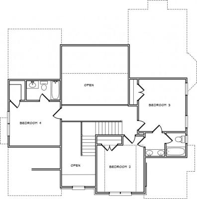 Home Plan - Second Level