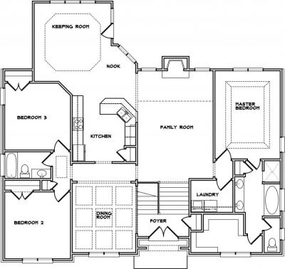 Home Plan - Main Level