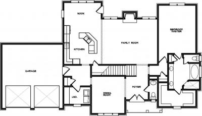 Home Plan - Main Level